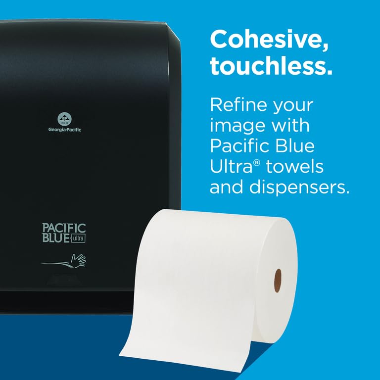 8" High-Capacity Automated Touchless Paper Towel Dispenser by GP PRO, 12.9" W x 9" D x 16" H