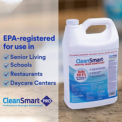 Hospital Grade Disinfectant, EPA Registered - 1 Gallon / 1 Gallon(x4) / 23 Fl Oz(x6)