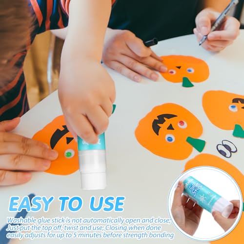 12 Pcs Large  Washable  Glue Stick (4.23 Oz)