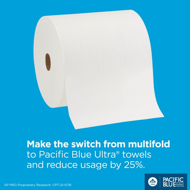 8" High-Capacity Automated Touchless Paper Towel Dispenser by GP PRO, 12.9" W x 9" D x 16" H