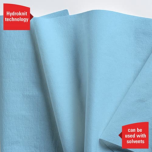 [1 Roll] Multi-Task Cleaning Cloths, Jumbo Roll, Blue, 1,100 Sheets / Roll