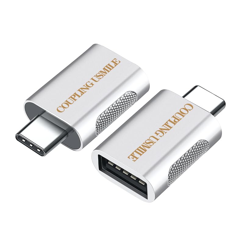 [2 / 4 PCS] USB C to USB Adapter, OTG Cable