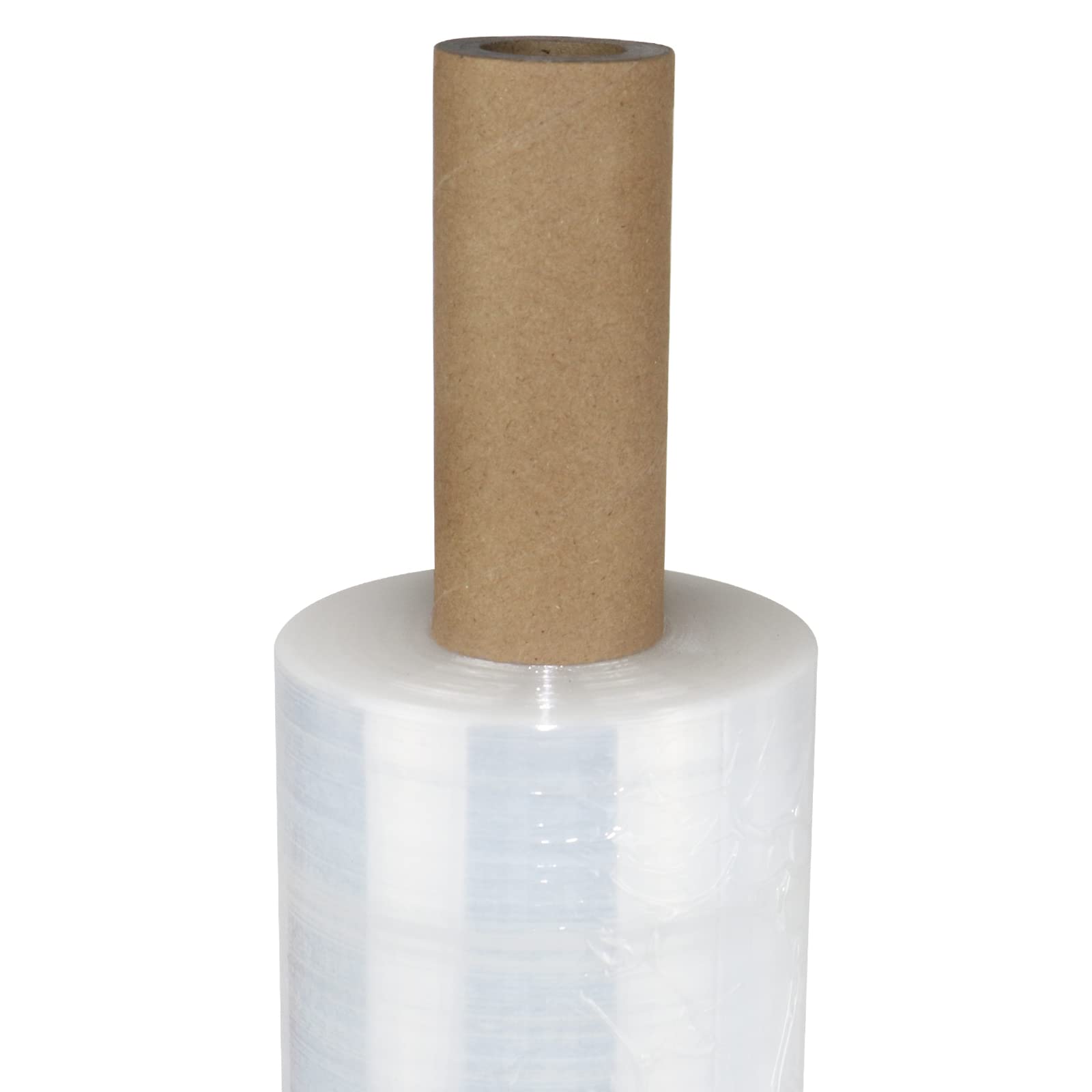 Stretch Film Wrap - Industrial Clear Plastic Stretch Wrap 1000 Feet 80 Gauge 4 Packs with Handle