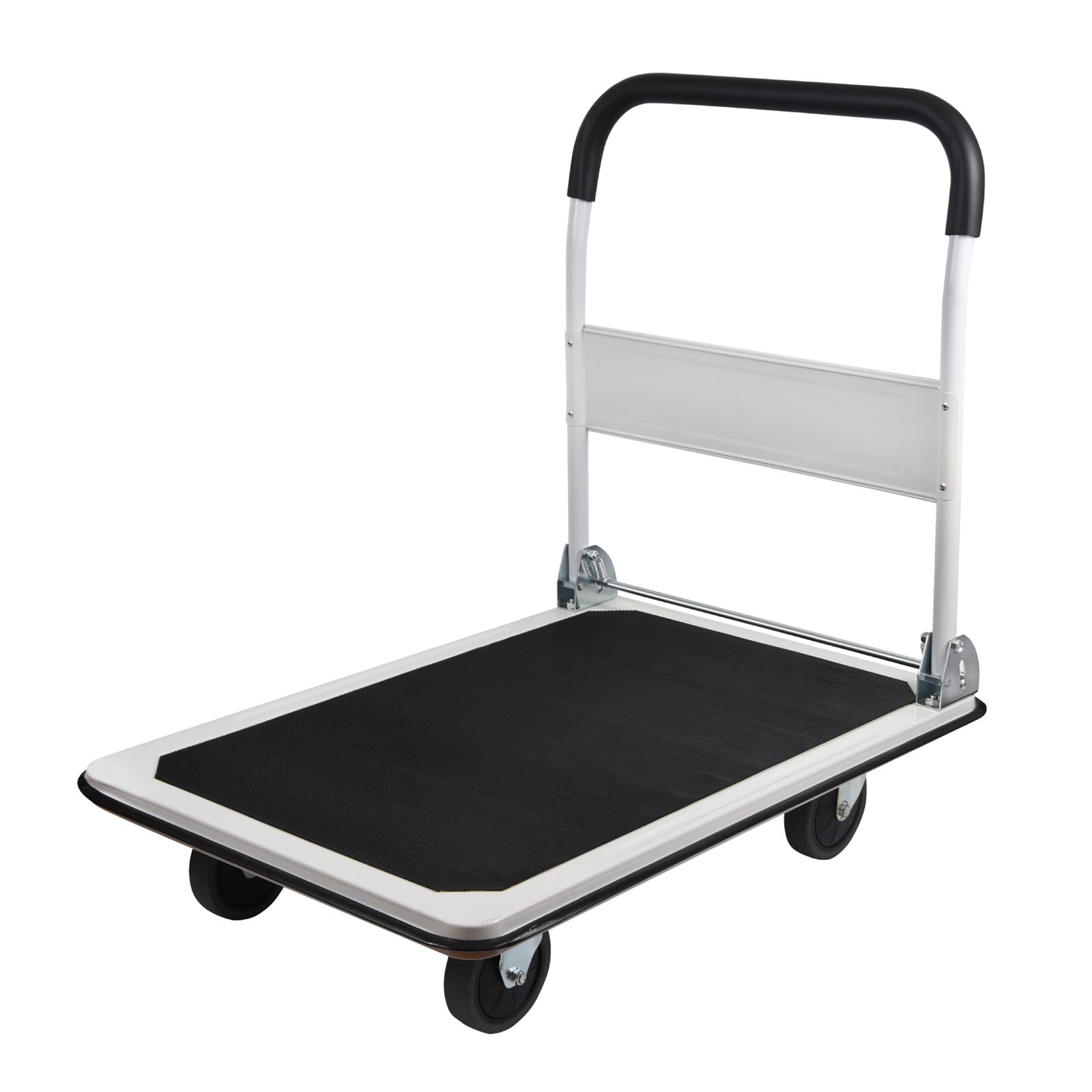 LEADALLWAY Foldable Push Cart Platform Cart