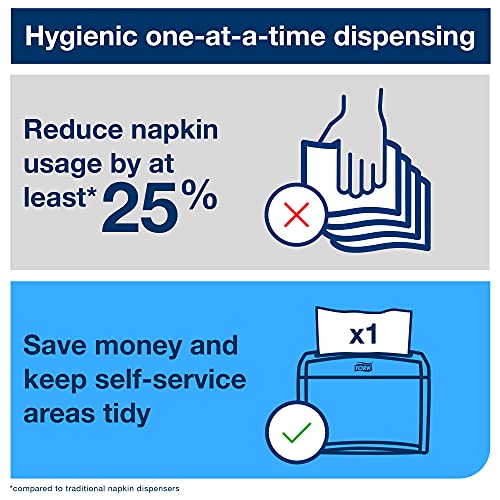 Xpressnap® White Dispenser Napkin N4, Advanced, Interfold 1-ply, 13" x 8.5", 12 x 500 napkins, DX900