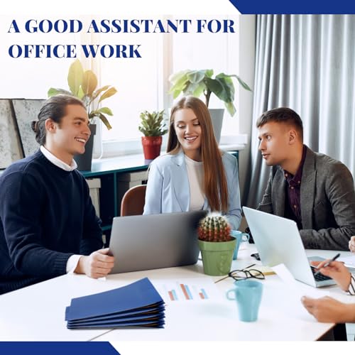 [24 Pack] 1 Divider Classification File Folder with Fastener Pressboard