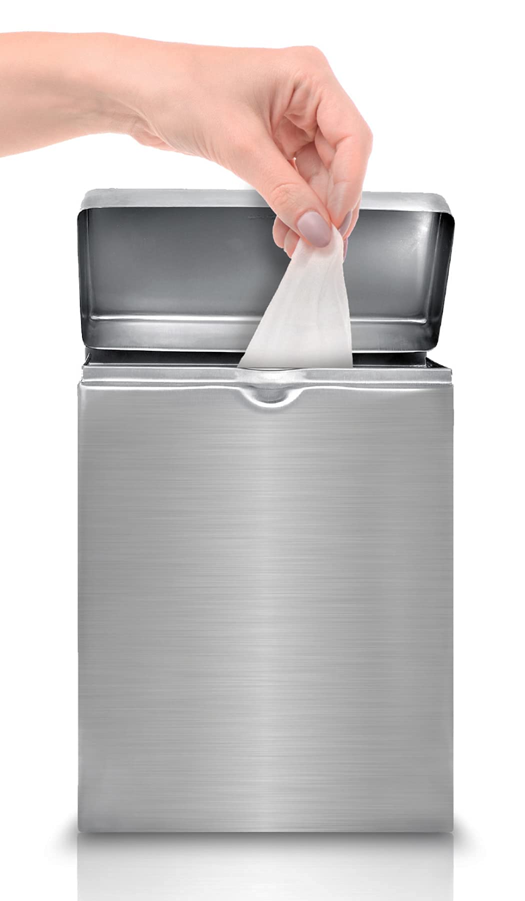 Sanitary Napkin Receptacle – Wall Mounted Tampon Holder For Bathroom