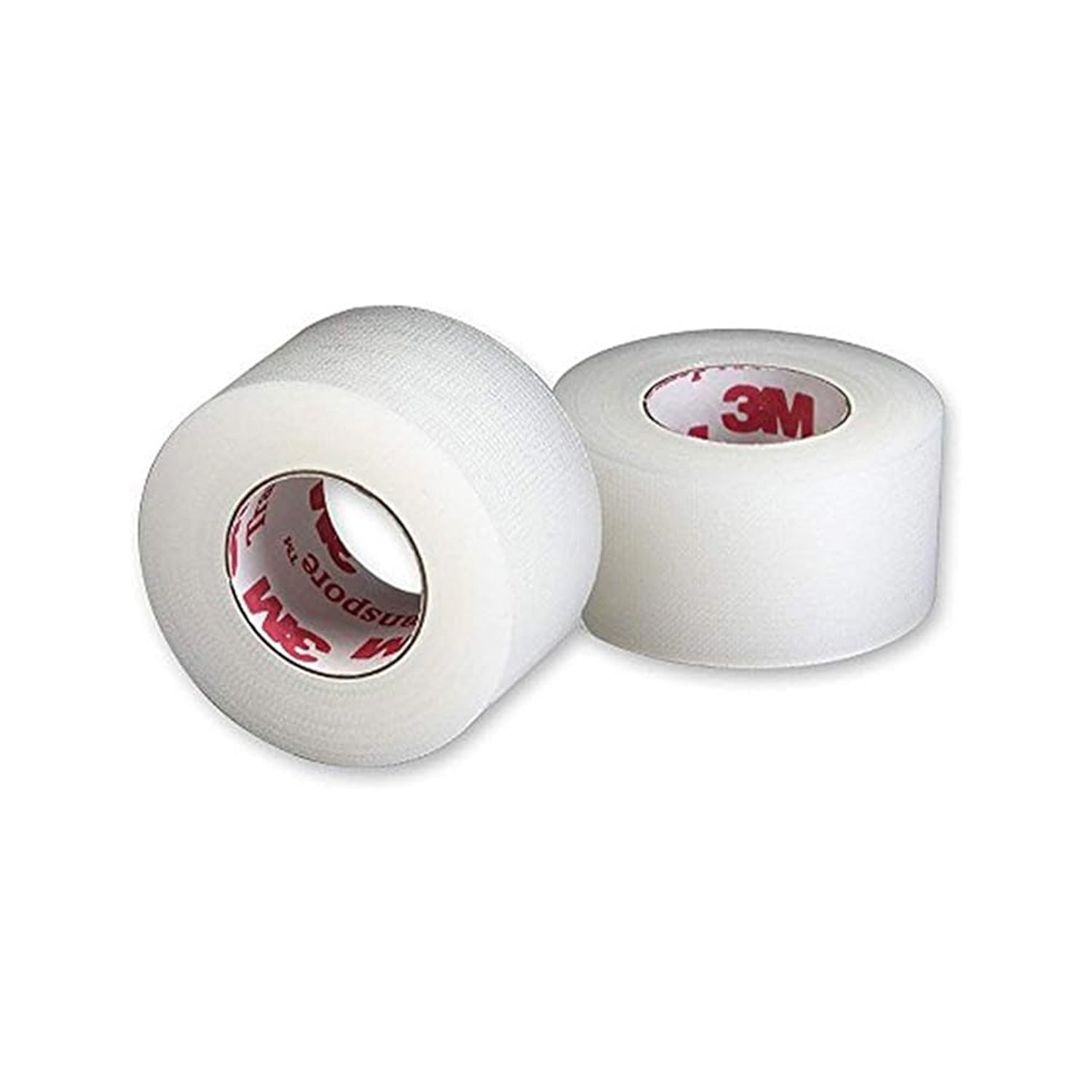 3M Transpore Clear 1-Inch Wide First Aid Tape, 10-Yard Roll (2 Rolls), Model:1527-1