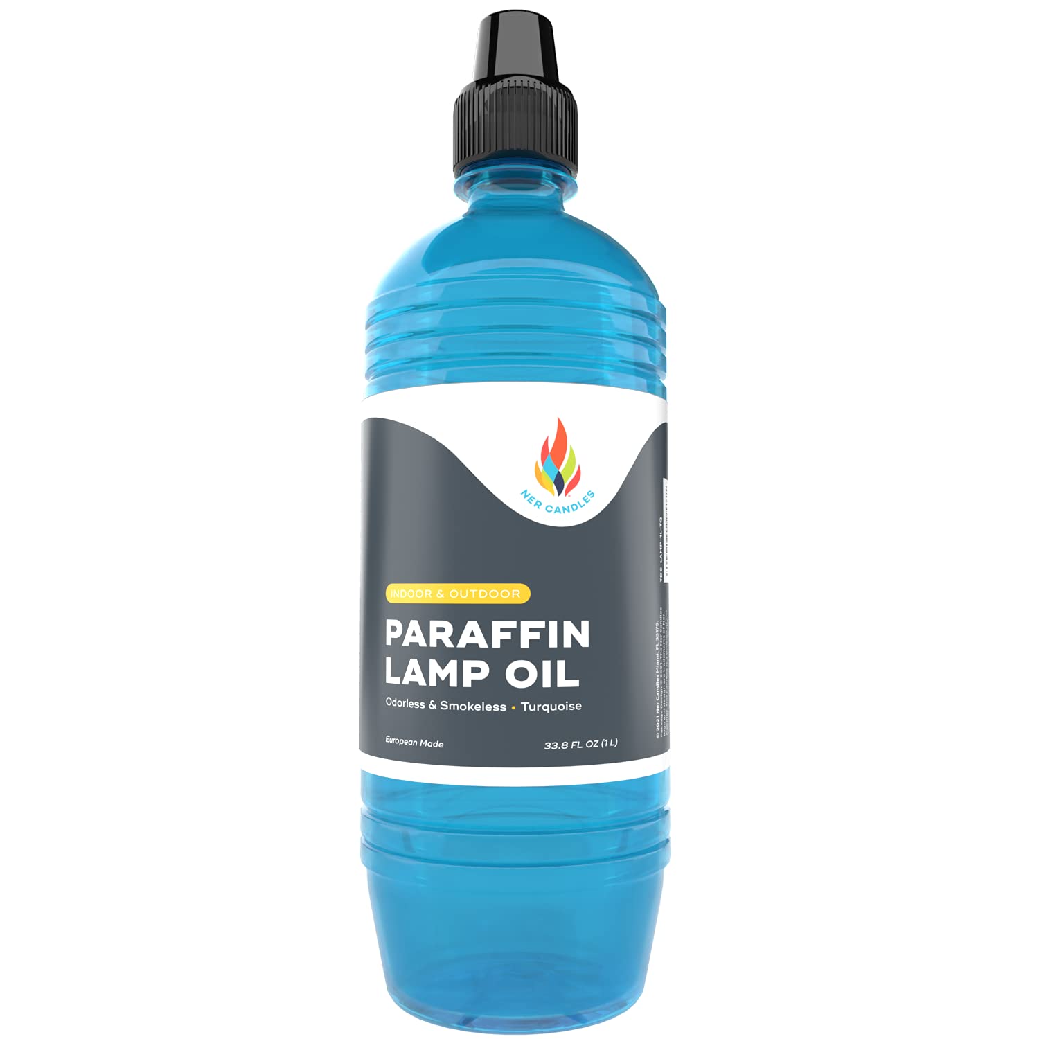 Liquid Paraffin Lamp Oil - 1 Liter 99% SMOKELESS & ODORLESS