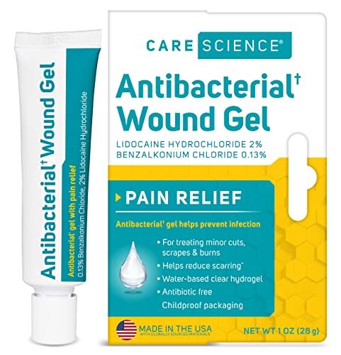 Care Science Wound Gel Pain Relief Hydrogel, 1 oz