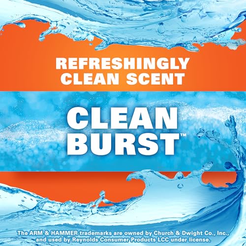 [80 Count] Hefty Ultra Strong Tall Kitchen Trash Bags, Lavender & Sweet Vanilla Scent, 13 Gallon