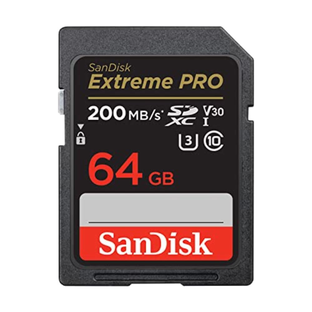 [32 / 64 / 128 / 256 / 512GB / 1TB] Extreme PRO SDHC UHS-I Memory Card - C10, U3, V30, 4K UHD, SD Card