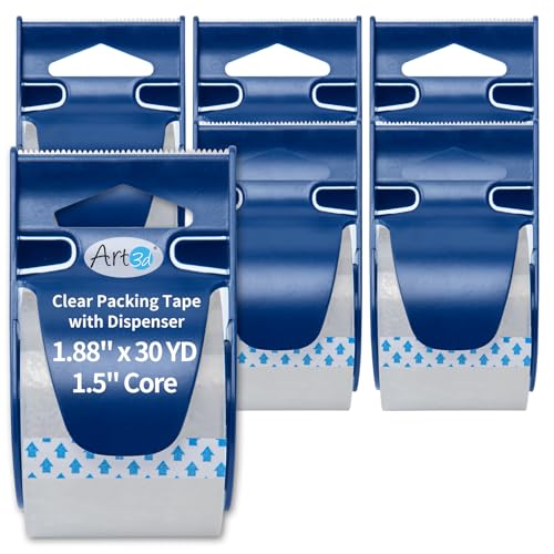 Carton Sealing Tape Heavy Duty, Clear Packing Tape