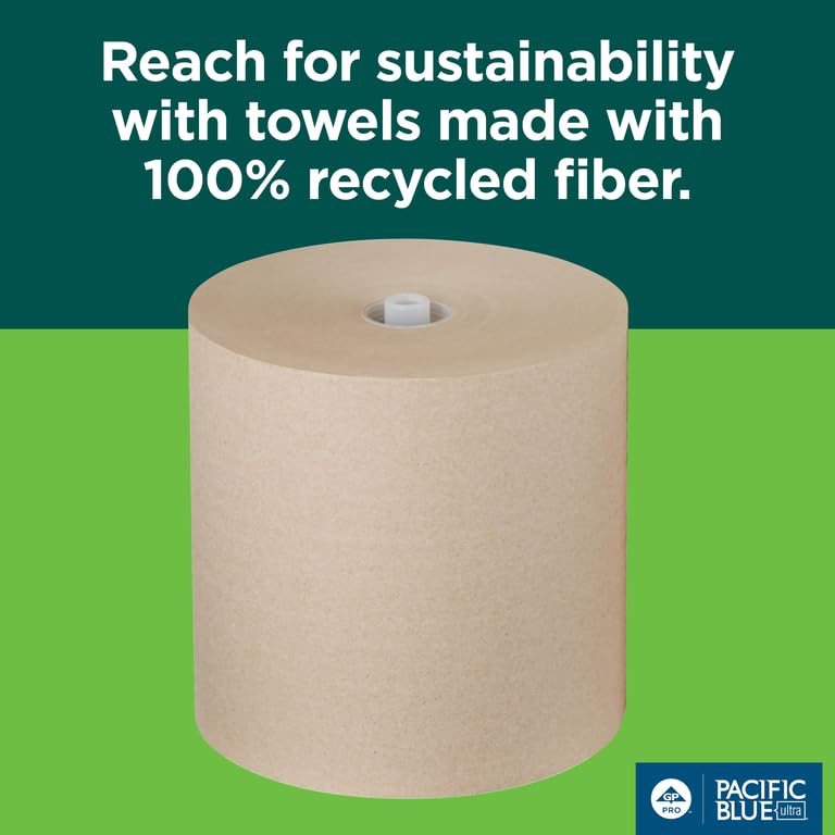 8" High-Capacity Automated Touchless Paper Towel Dispenser by GP PRO, 12.9" W x 9" D x 16" H