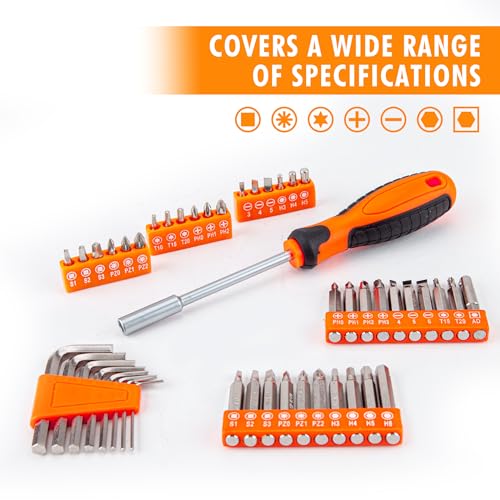 CARTMAN Power Tool Combo Kits with 12V Cordless Drill with a Robot Style Carry Box