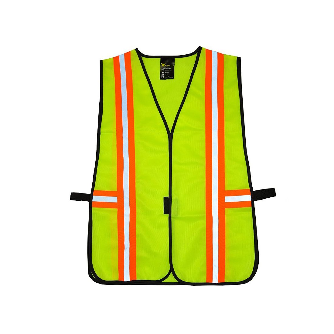 [1 / 20 Packs] Industrial Safety Vest with Reflective Stripes