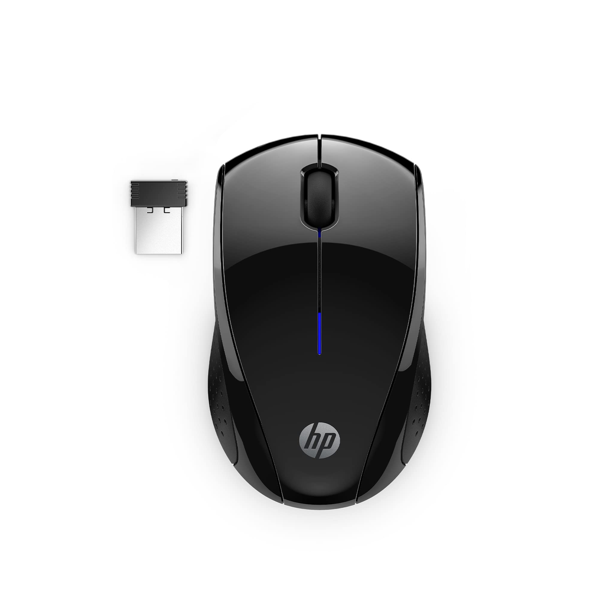 [1 PC] Wireless Mouse with 1600 DPI Sensor, Side Grips for PC/Laptop, Mac, Chromebook