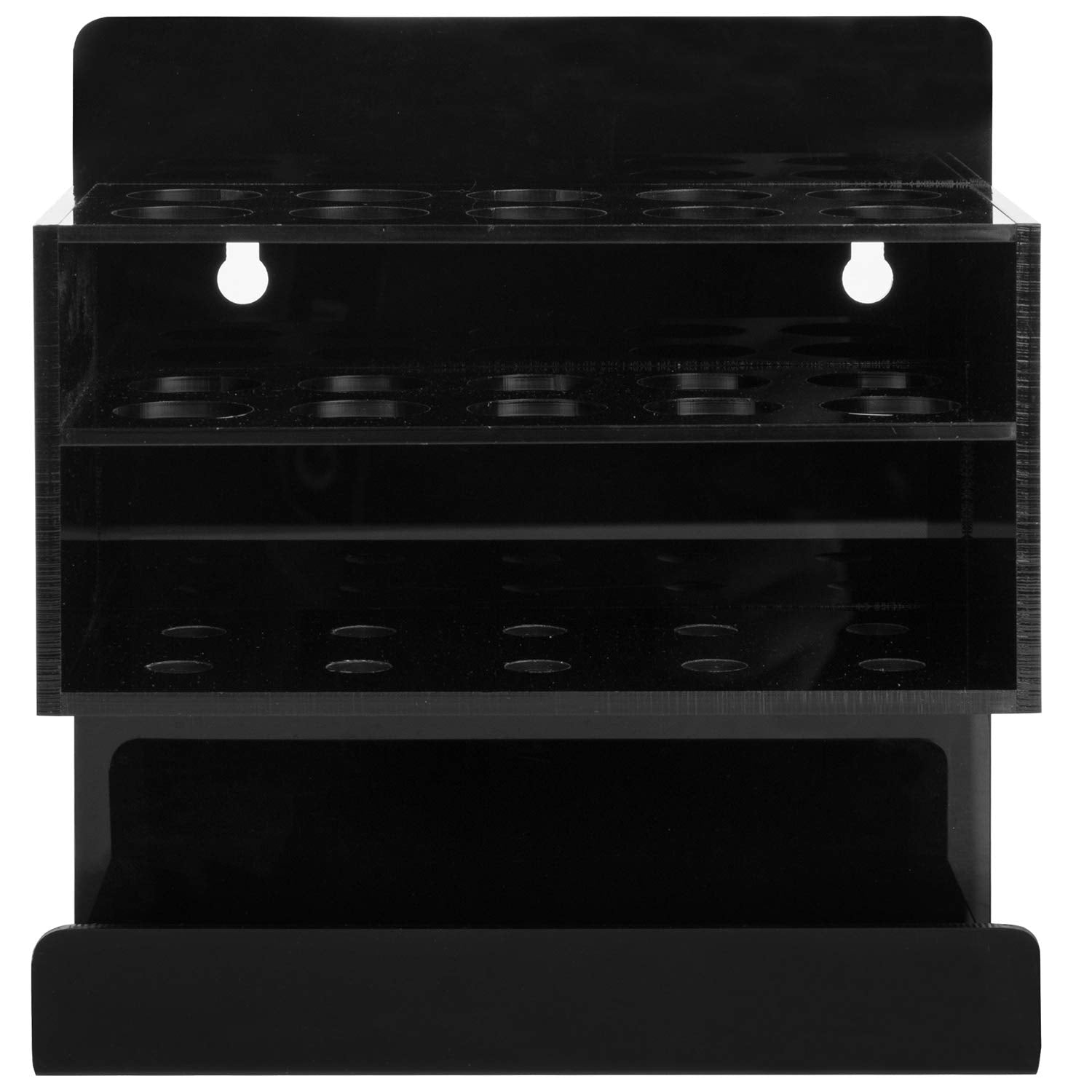 [1 / 2 Pack] Wall Mounted Dry Erase Whiteboard Marker Holder Stand