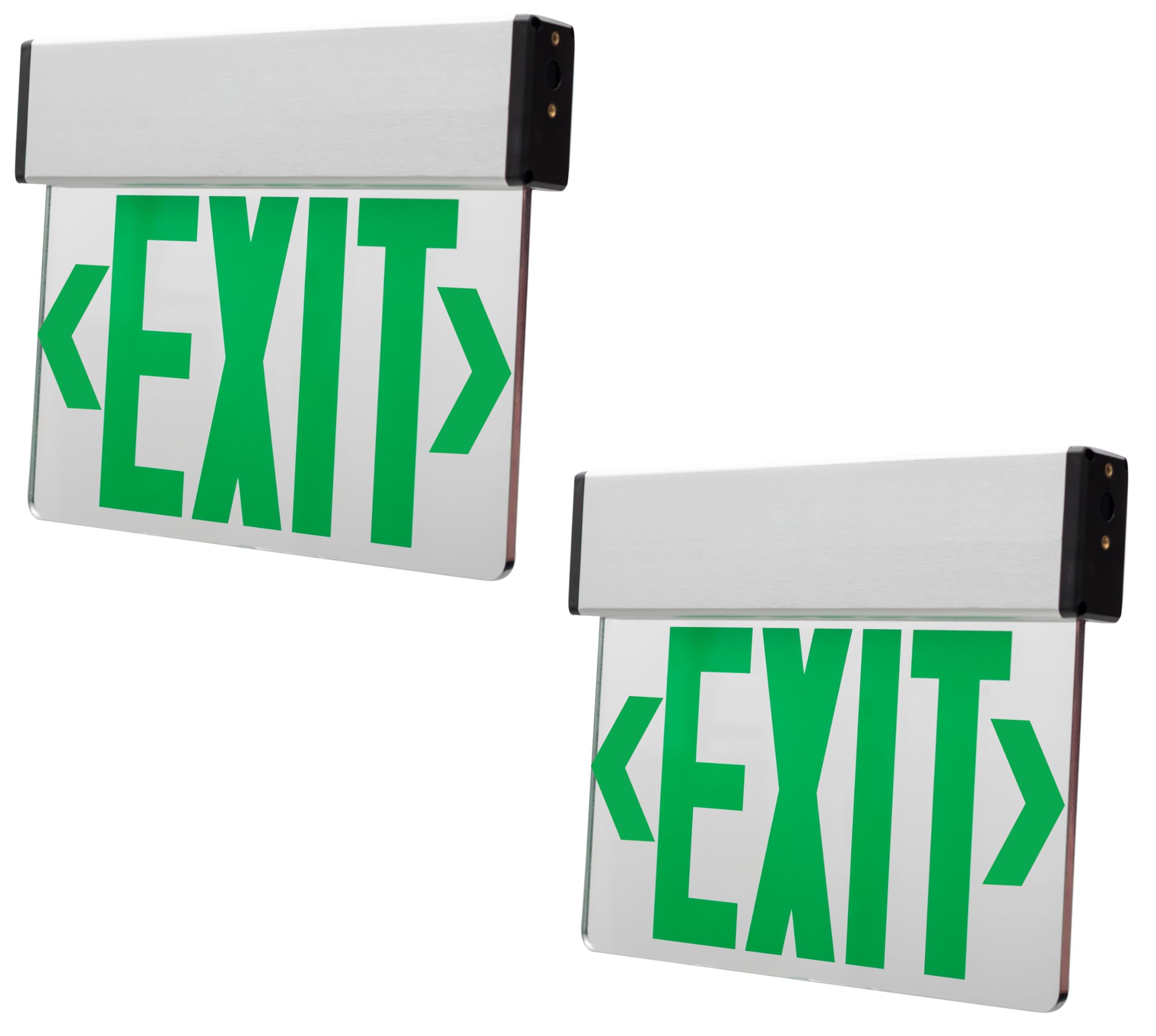 Led Exit Sign, Emergency Light up Exit Sign - 1, 2 Pack