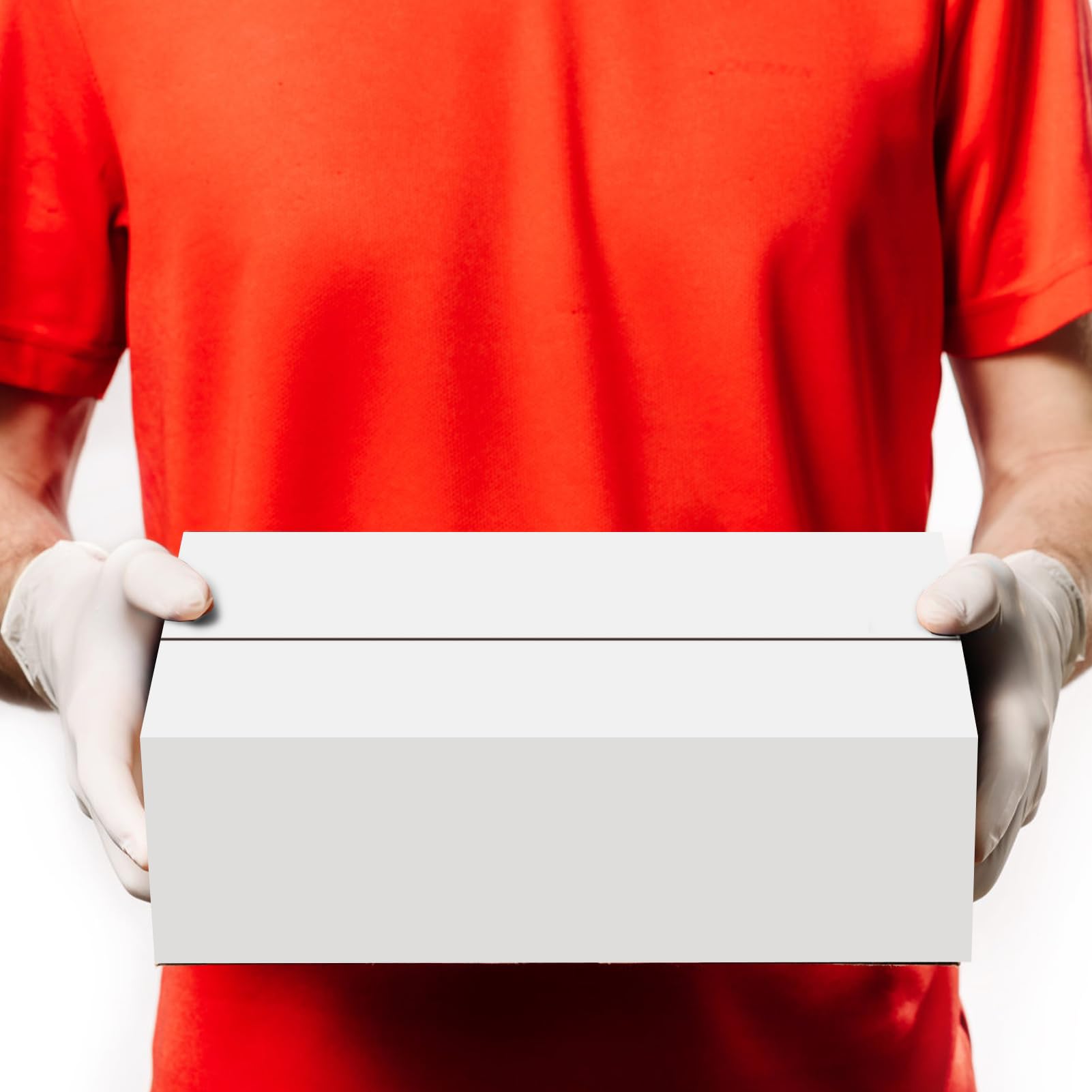 White Corrugated Cardboard Box (Set of 25)