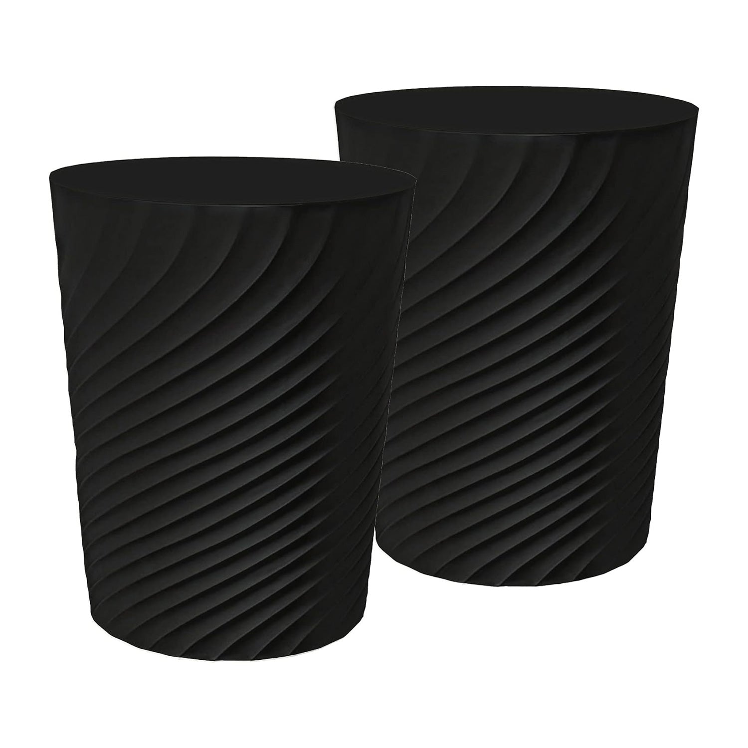 1.8 Gallon Small Trash Can Wastebasket Recycling Bin Slim Profile