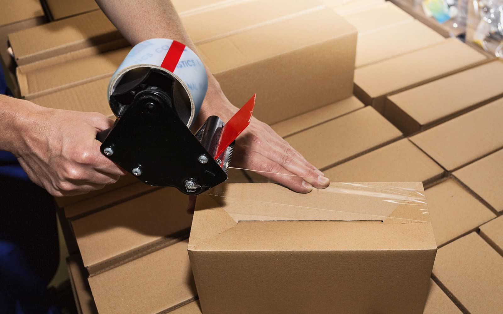 Heavy Duty Packing Tape Refill, 1.88 Inch x 60 Yards, 6 & 12 Rolls, 3" Core