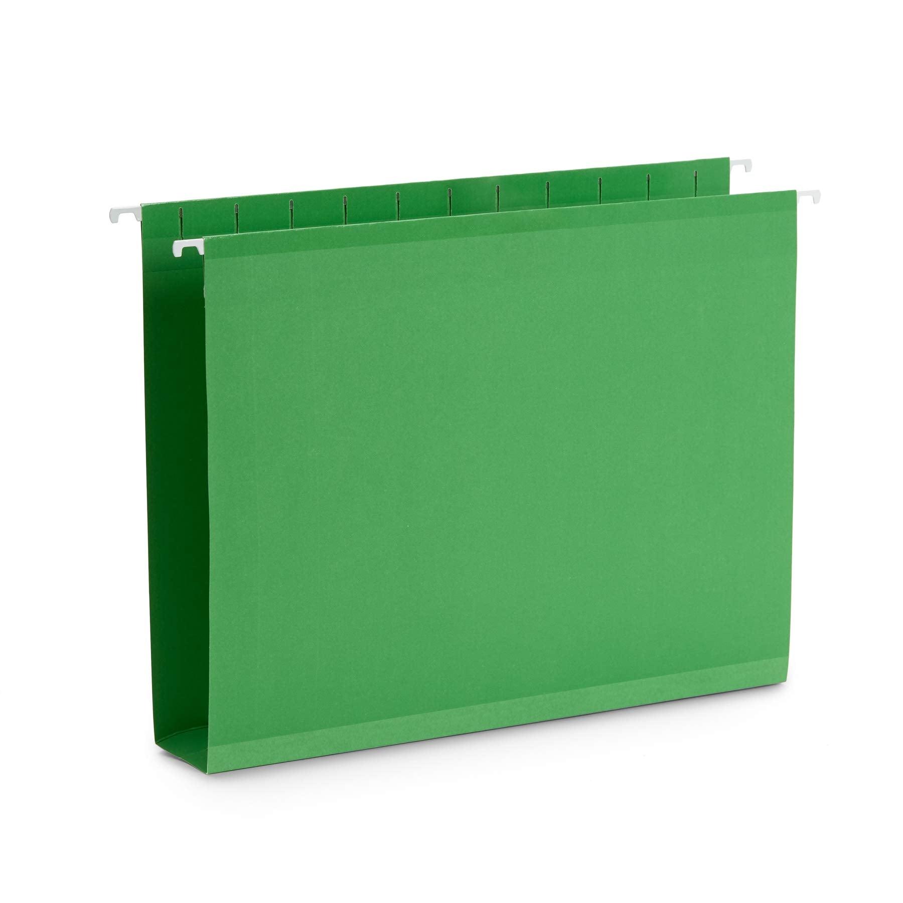 [50 Pack] 2" Expanding Hanging File Folders, Letter Size Filing Folders
