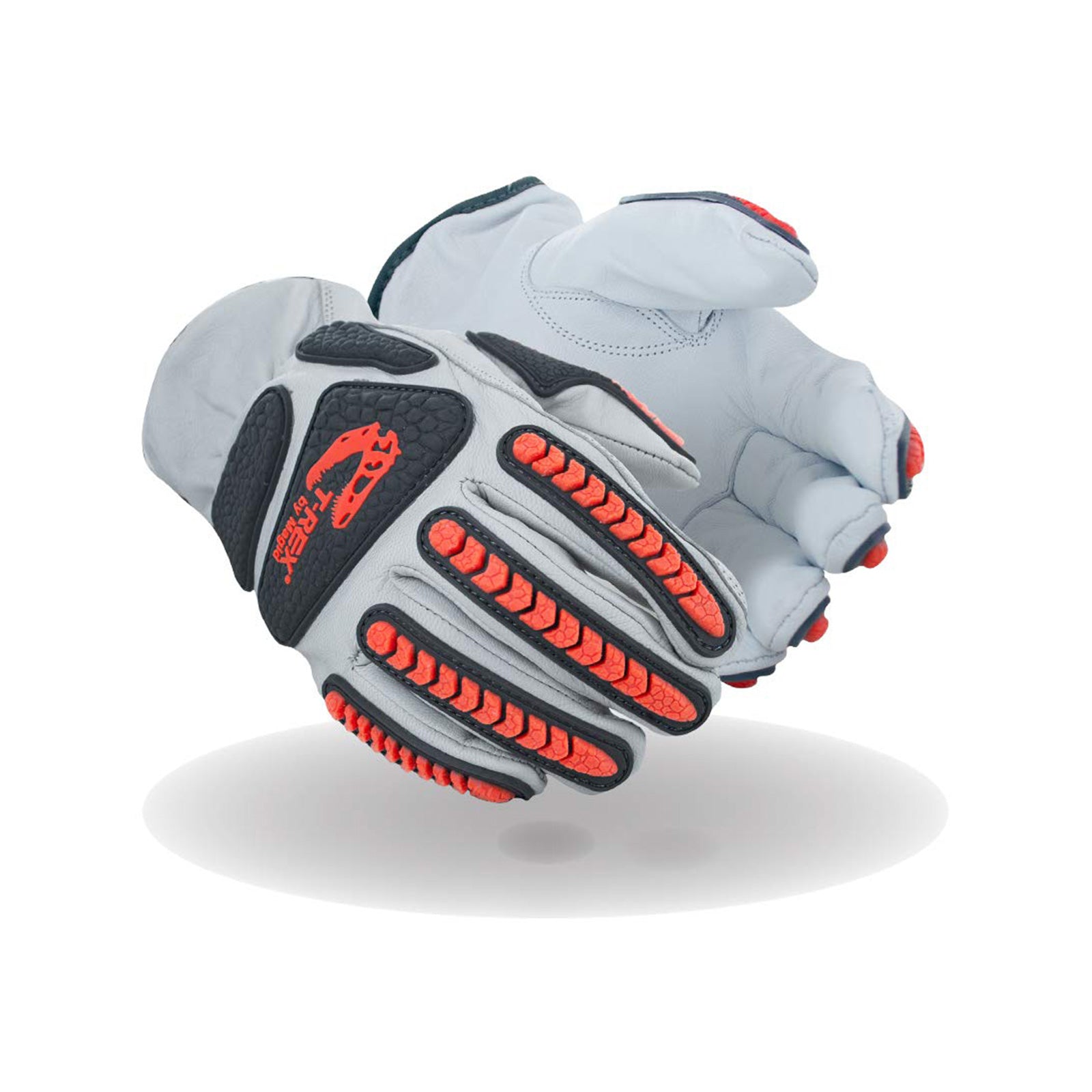 [1 / 6 / 12 / 24 / 48 Pairs] Goatskin Premium Hyperon-Lined Driver Style Impact Glove, ANSI Level A5 Cut Resistant