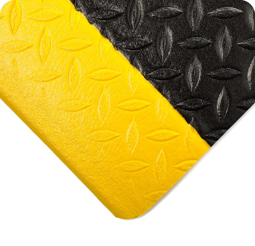 Diamond-Plate Tuf Sponge Anti-Fatigue Workstation Mat