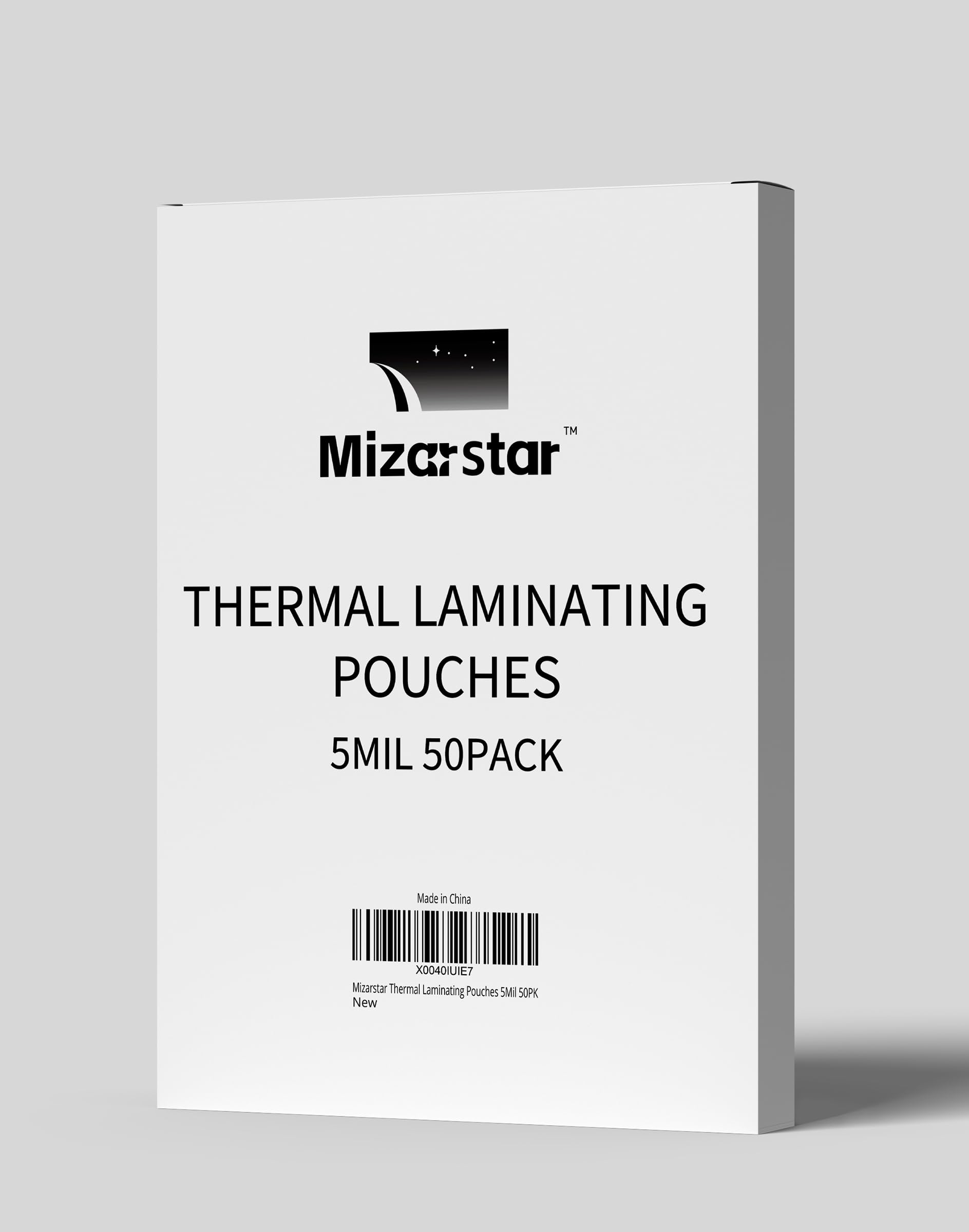 [50/100 Pack] Thermal Laminating Pouches, 9 x 11.5 Inches, 5 Mil, Letter Size