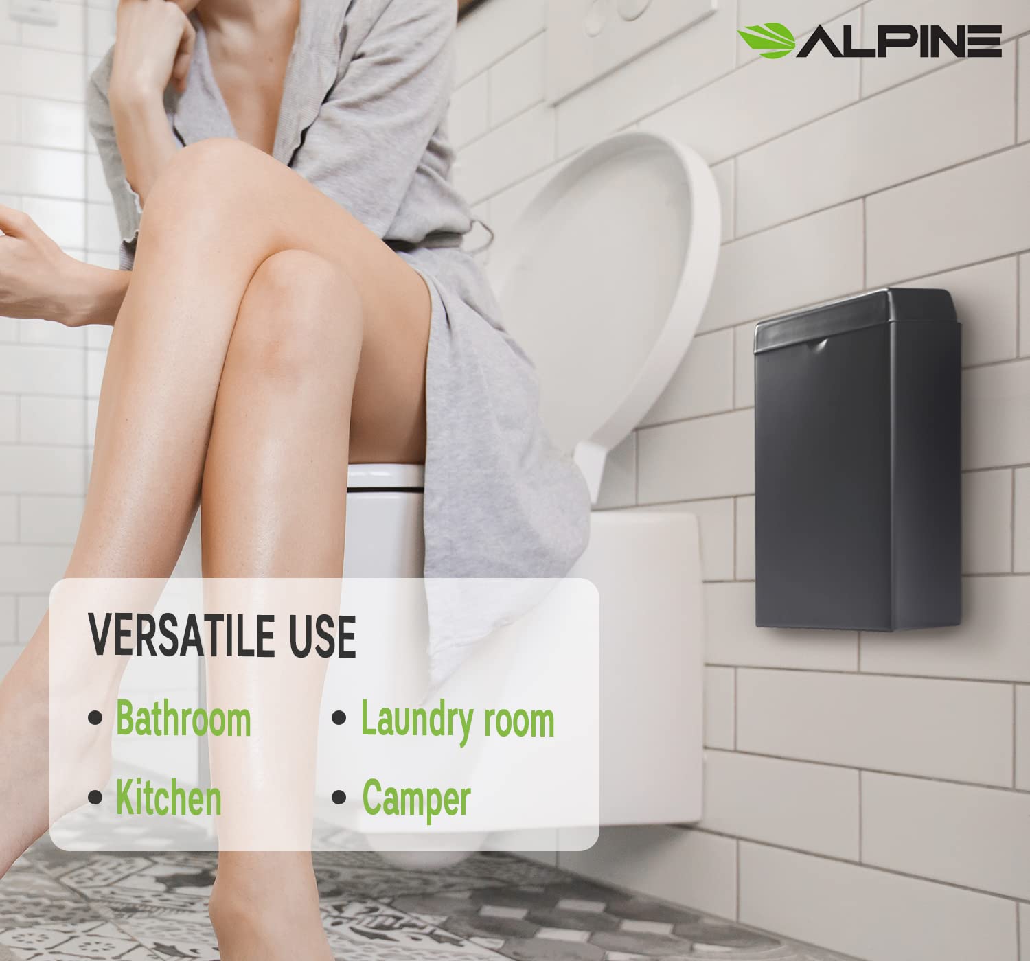 Sanitary Napkin Receptacle – Wall Mounted Tampon Holder For Bathroom