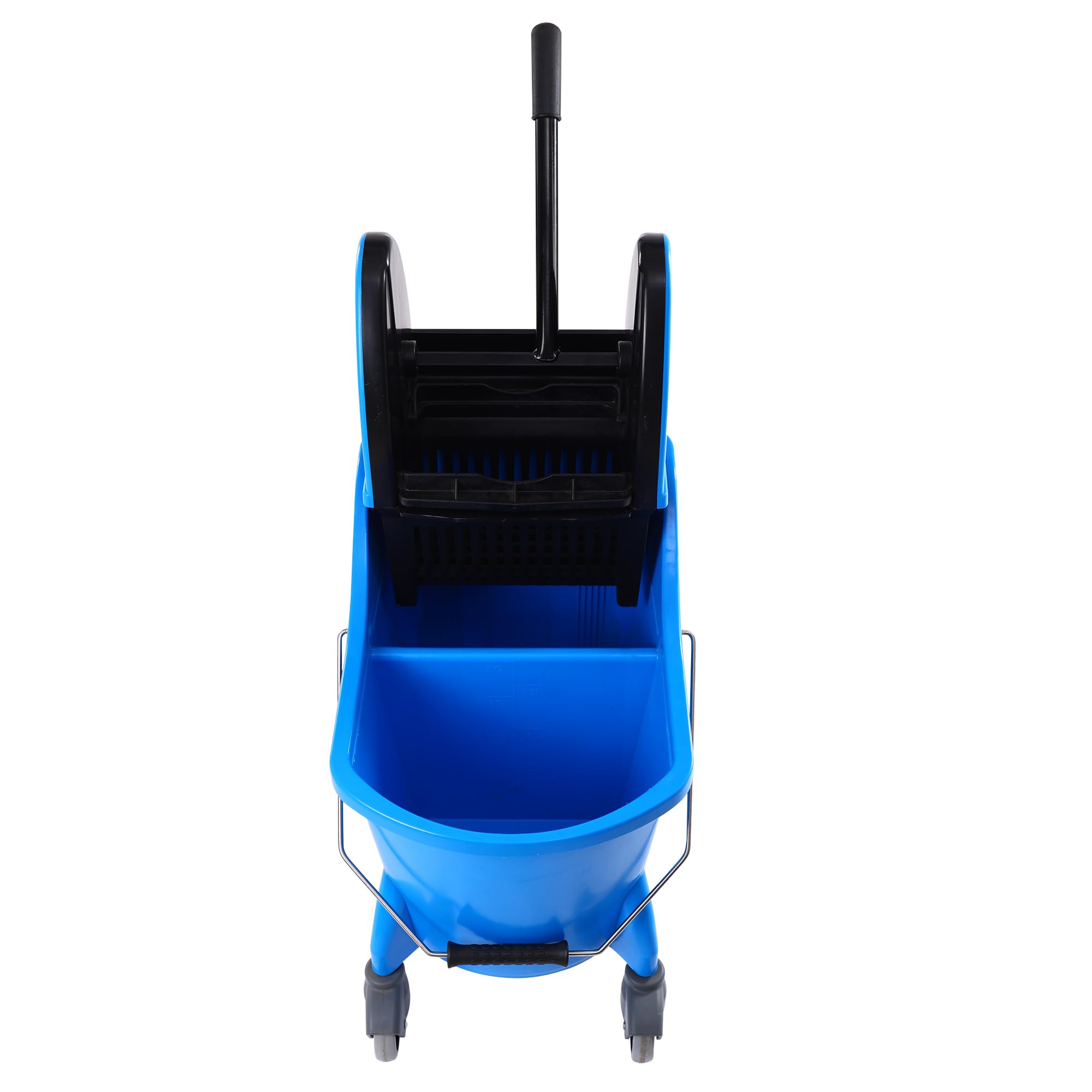 Mop Bucket with Wringer, Separate Dirty Water for Floor Cleaning