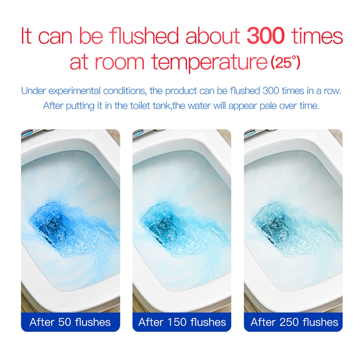 [18/ 30/ 54 Pack] Commercial & Household Toilet Bowl Cleaners