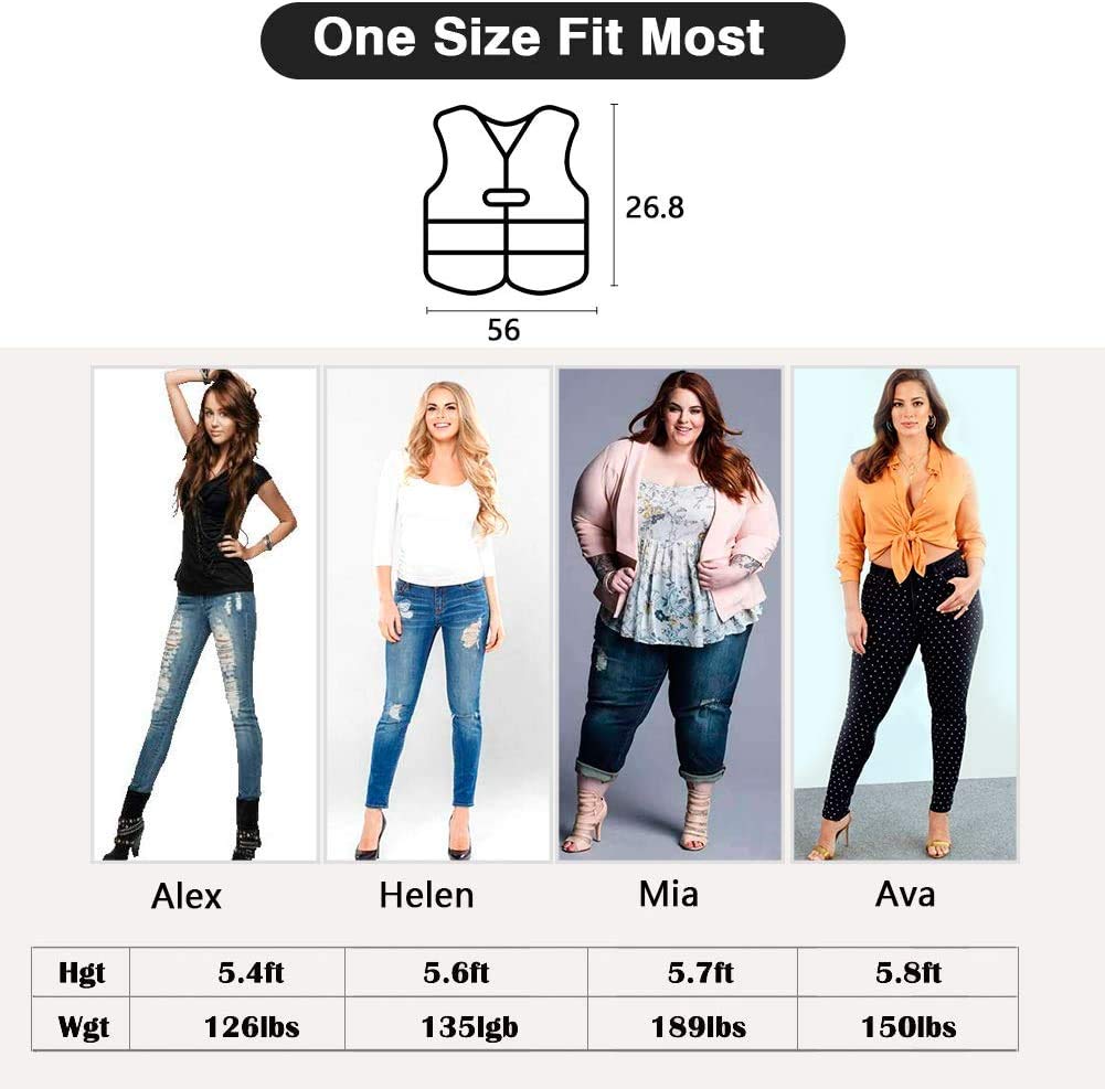 [10 Packs] High Visibility Safety Vest, ANSI Class 2 Security Vest