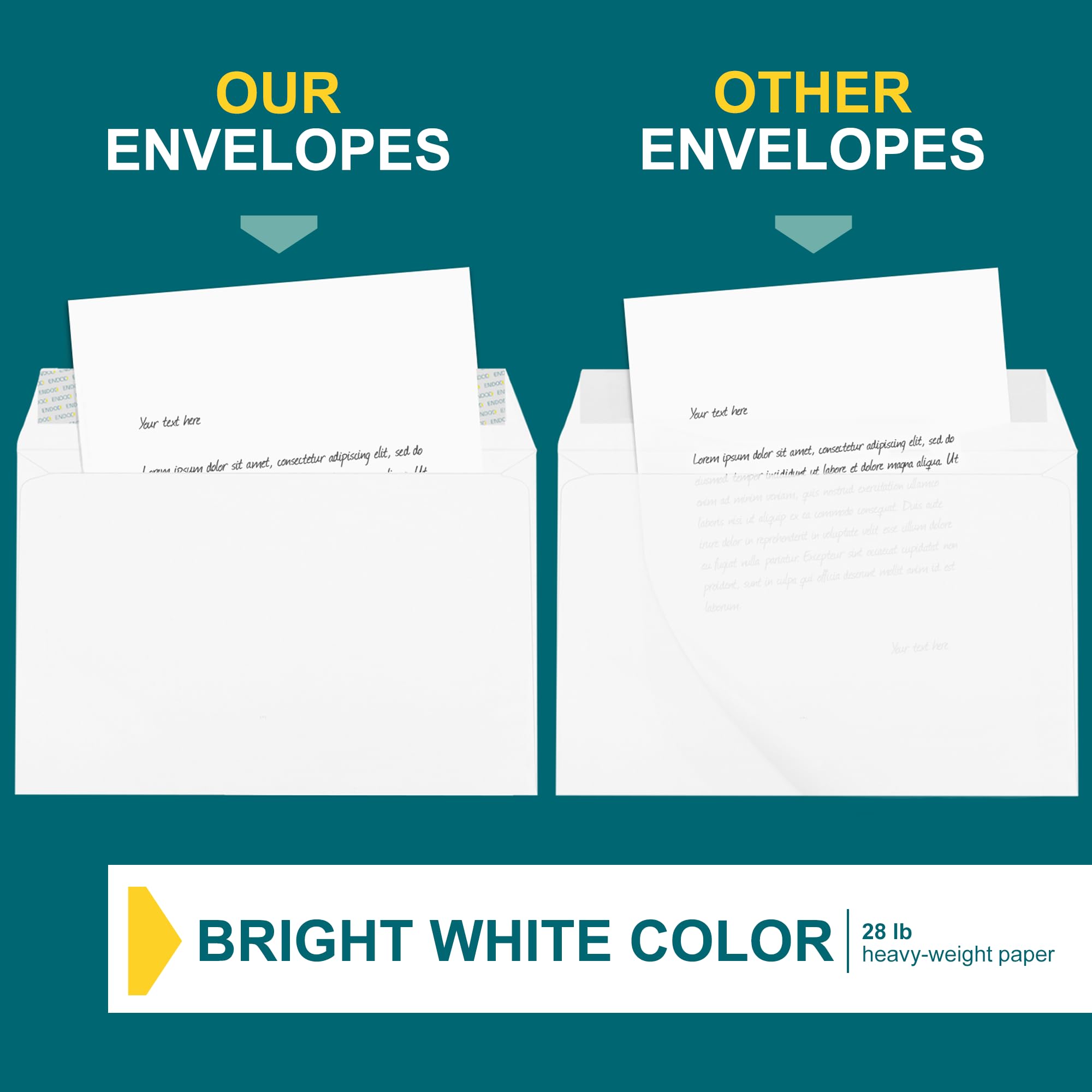 [15 Pack] 9x12 Booklet Envelopes - Mailing Envelopes Self Seal - 28 lb Paper