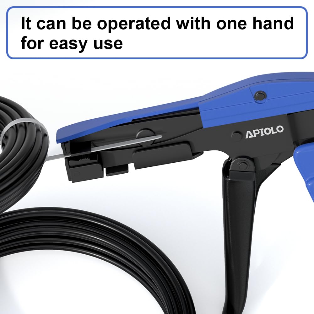 Hand Operated Fastening  Cable Tie Gun, 6.29 Inches