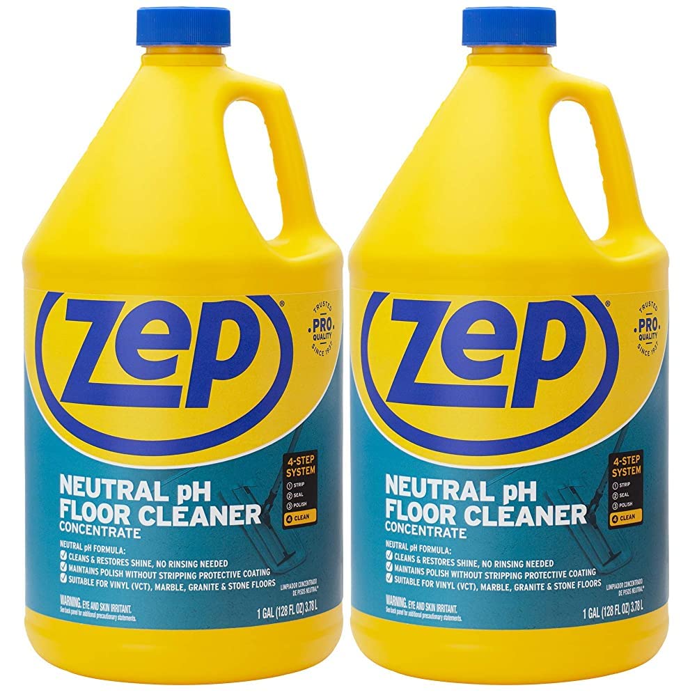 Zep Neutral PH Industrial Floor Cleaner - 1 Gallon - ZUNEUT128