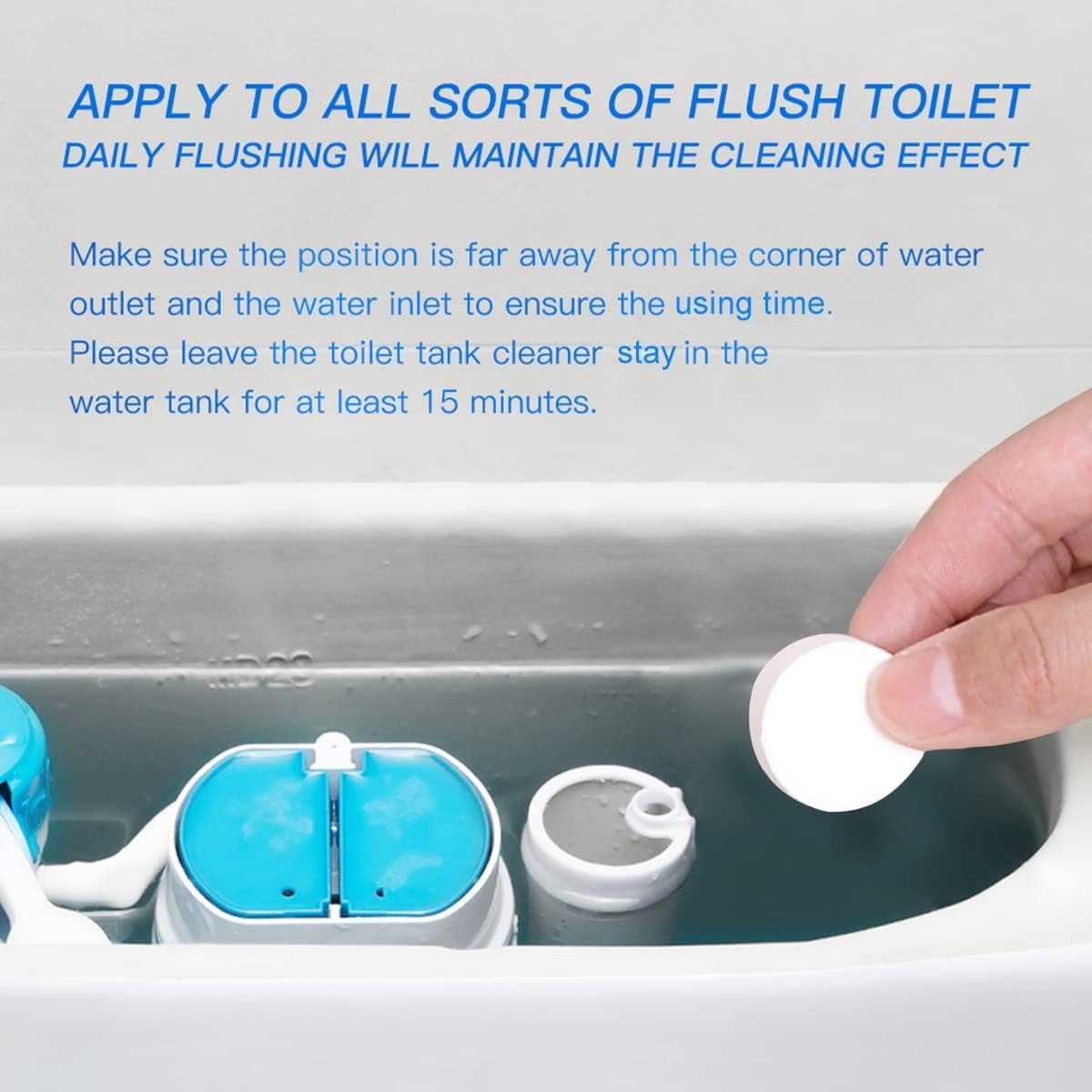 [12/26/40 PACK] KIISIISO Toilet Bowl Cleaners