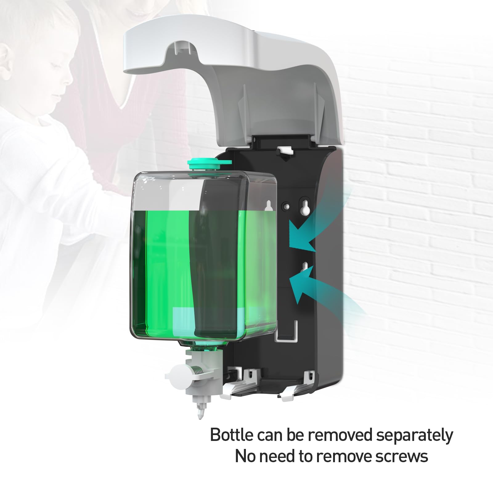 Manual Foam Soap Dispenser, 35oz (1000mL)