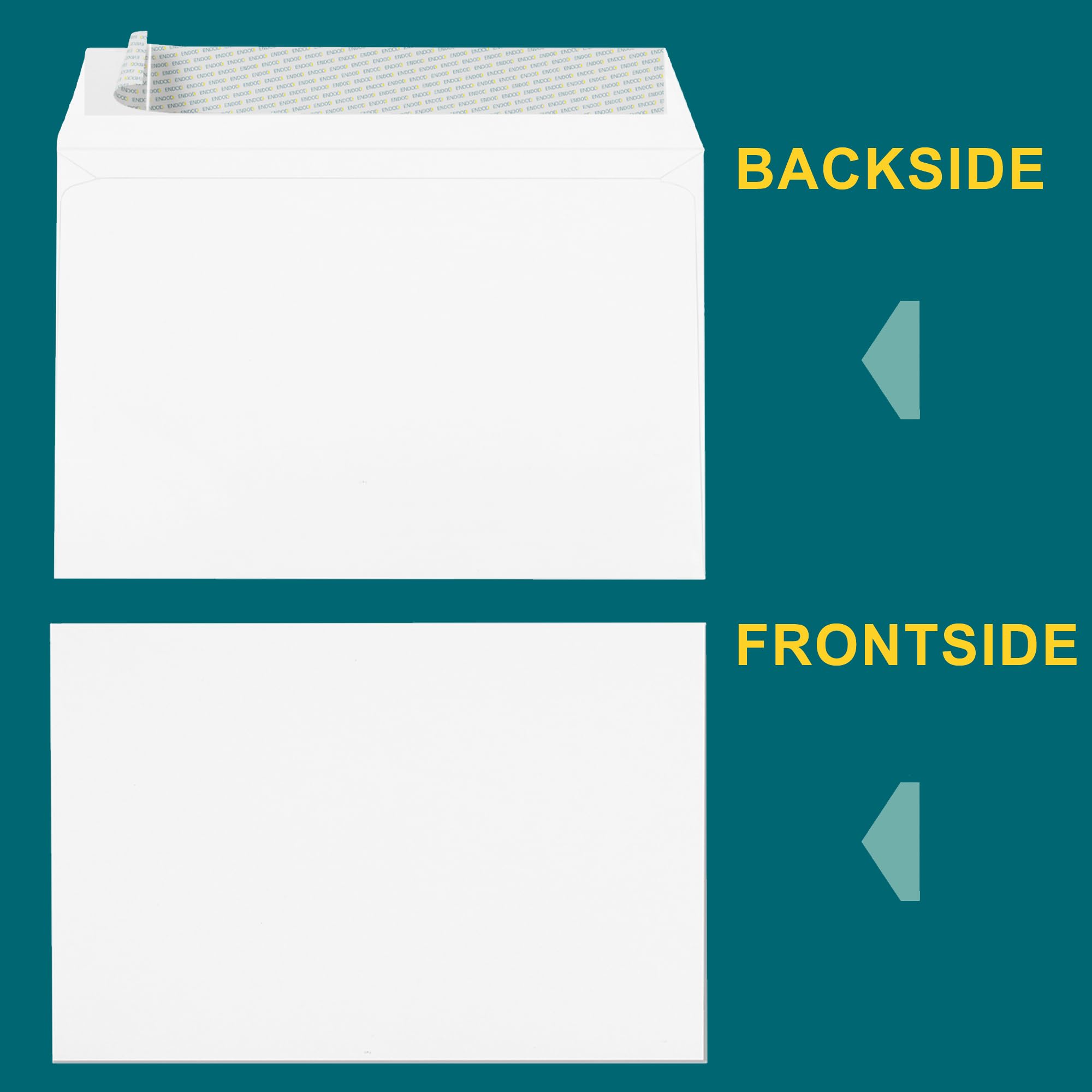 [15 Pack] 9x12 Booklet Envelopes - Mailing Envelopes Self Seal - 28 lb Paper