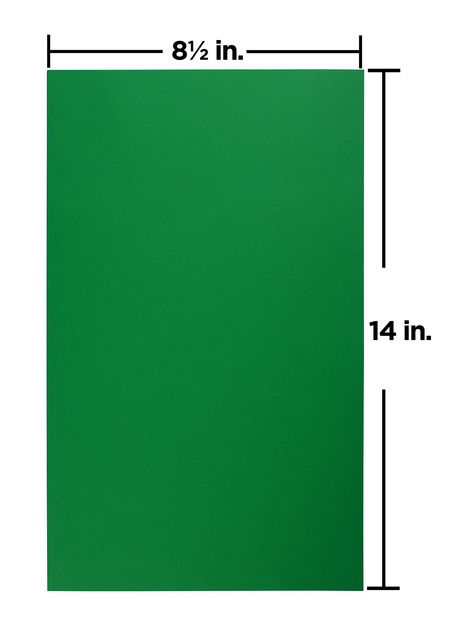 JAM PAPER Legal Colored 24lb Paper - 8.5 x 14 - Recycled - 100 Sheets/Pack