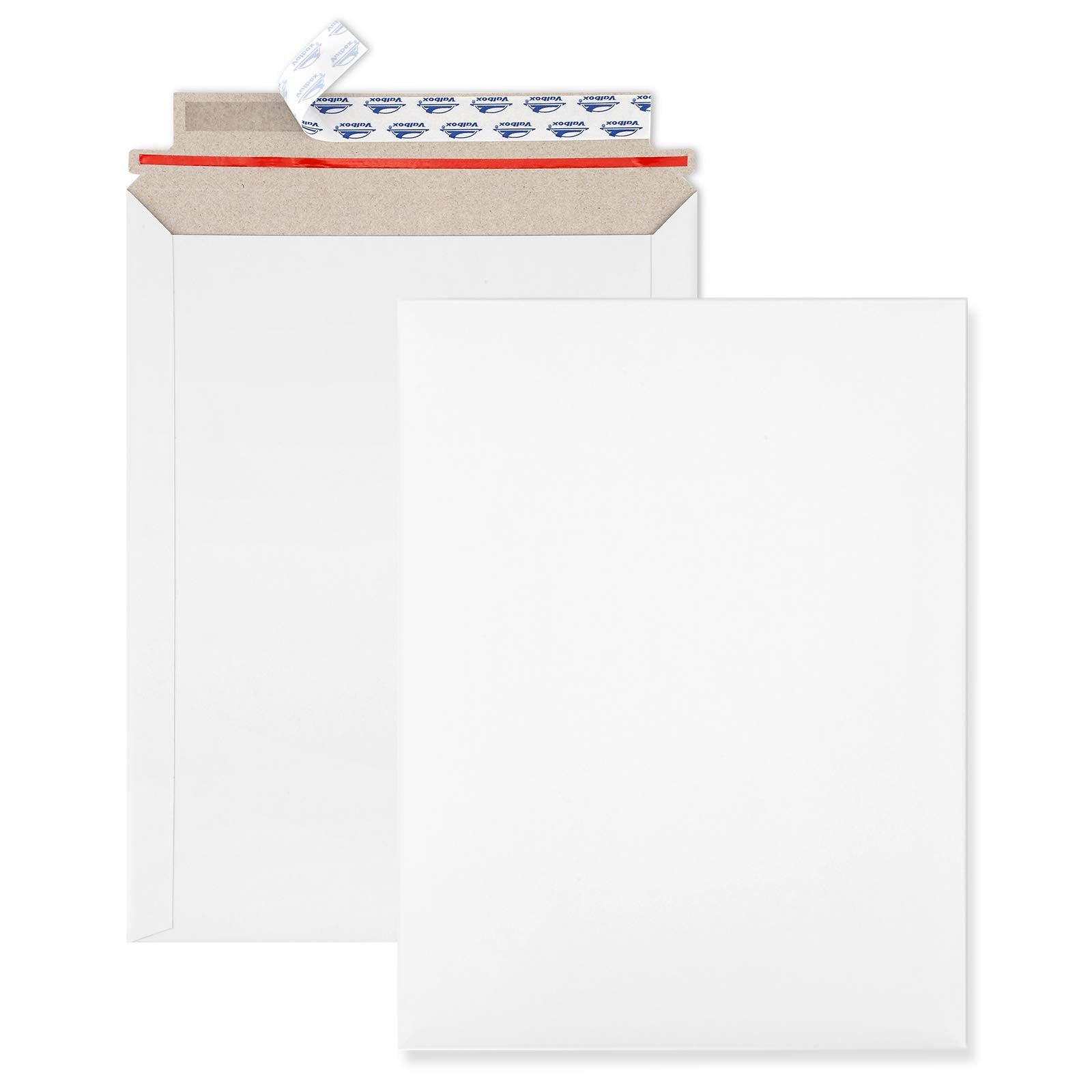[25 Pack] 9x11.5 Self Seal Photo Document Mailers, Flat Cardboard Envelopes, 9.25 x 11.75 Inches