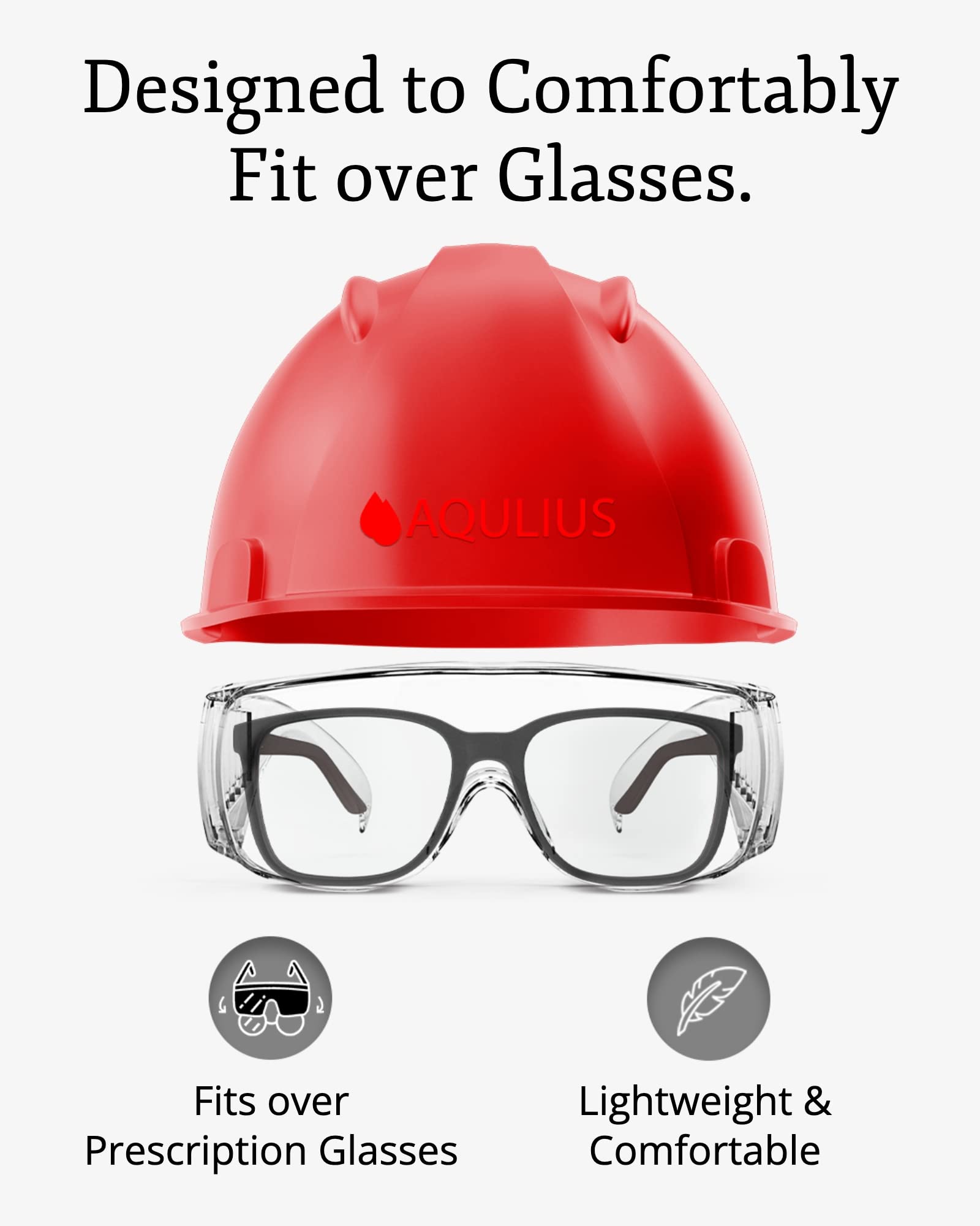 [3 / 12 / 24 PCS] Safety Glasses w/ Anti-Fog & Scratch Resistant, Crystal Clear Eye Protection