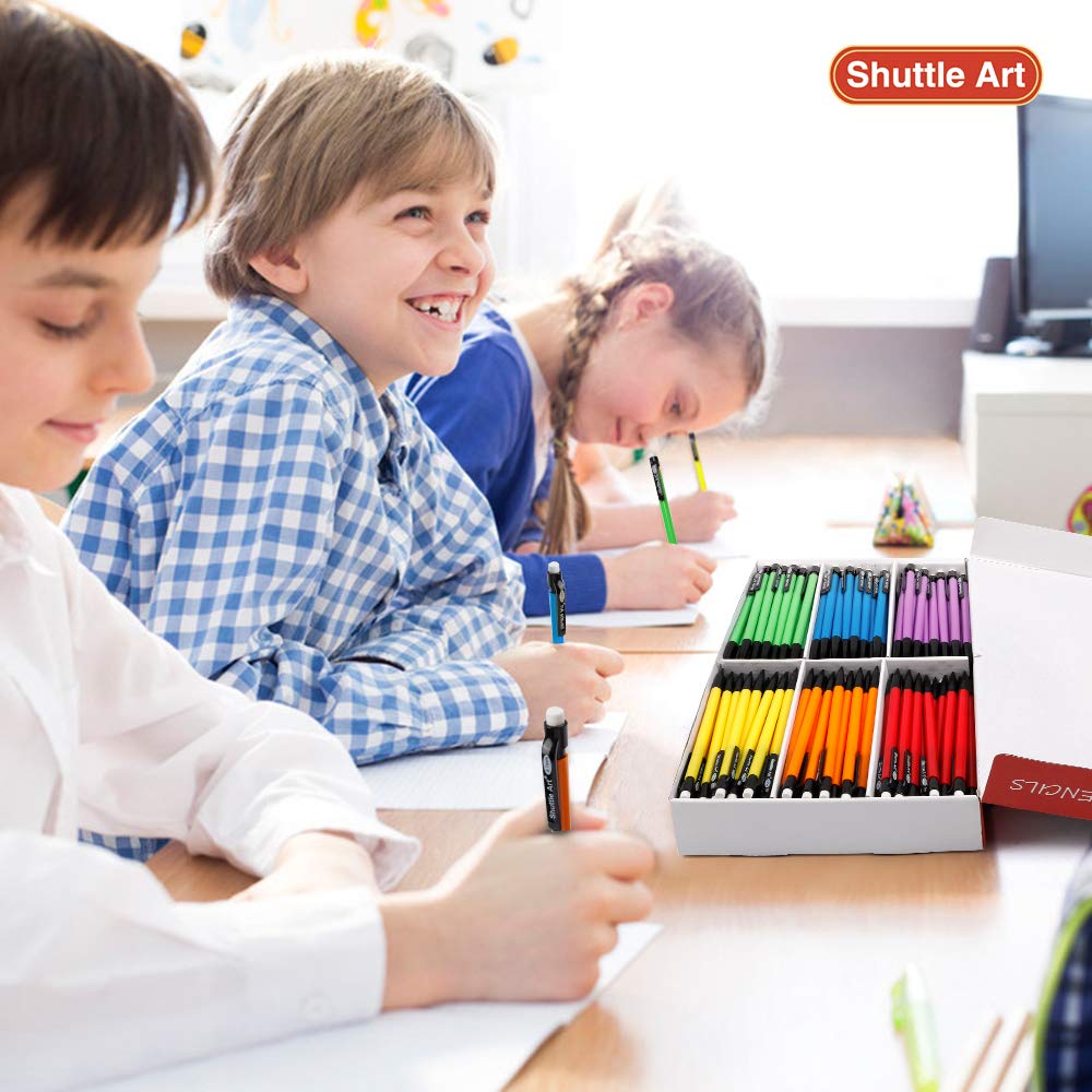 Shuttle Art Mechanical Pencils, 0.7mm Medium Point, HB #2 Lead - 84 Pack / 210 Pack Bulk