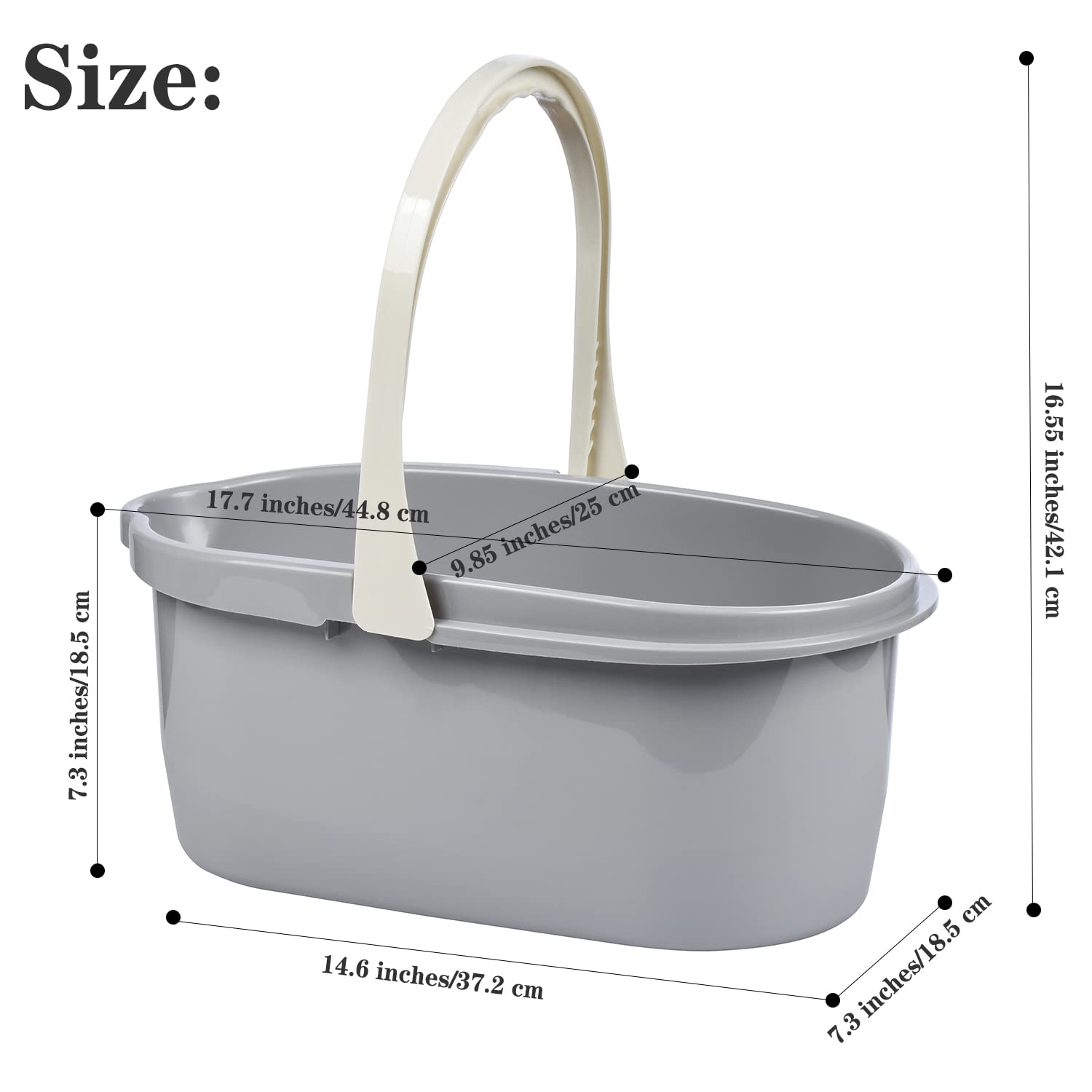 4.5 Gallon Cleaning Bucket 17.1L