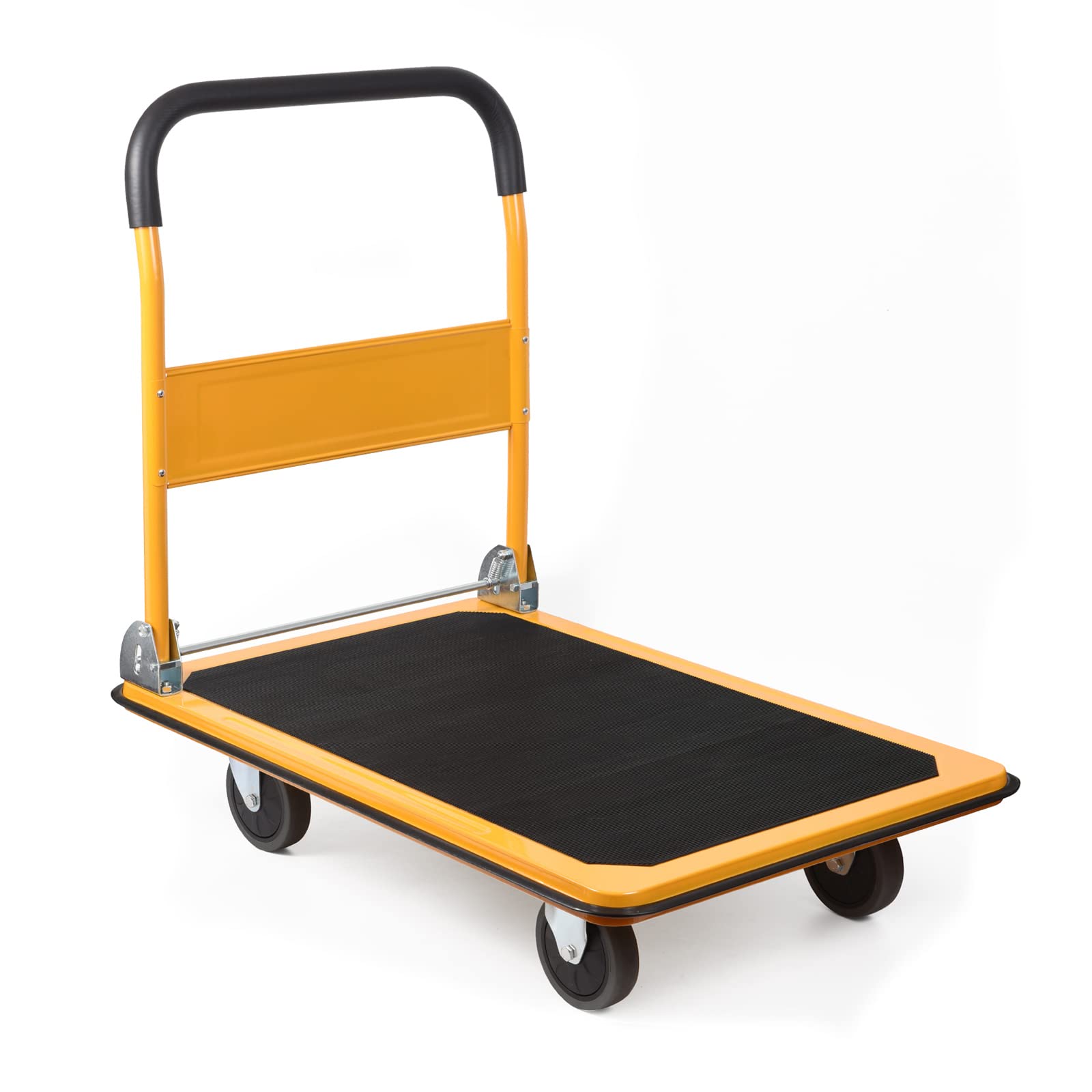 LEADALLWAY Foldable Push Cart Platform Cart