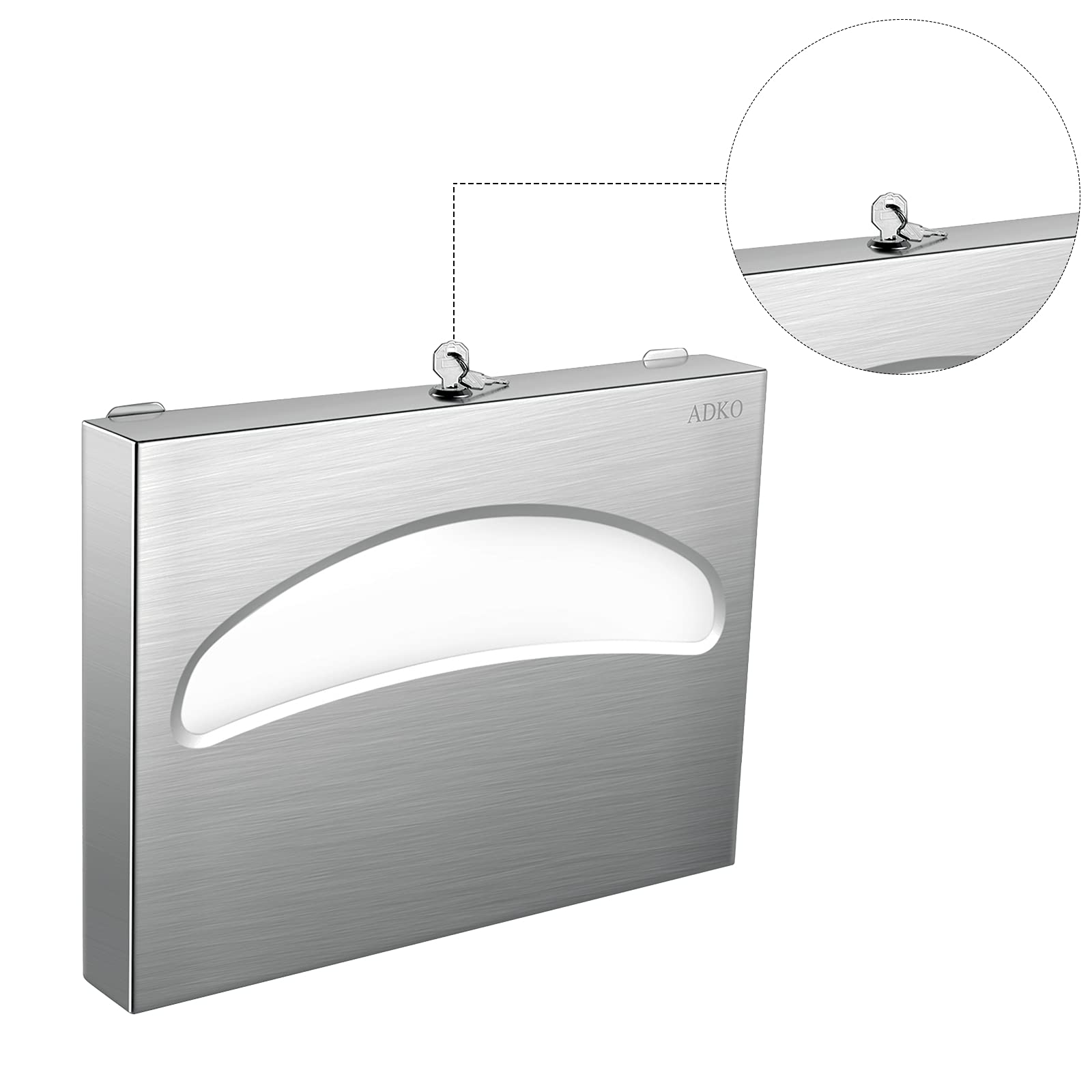 Toilet Seat Cover Dispenser Commercial Wall Mount