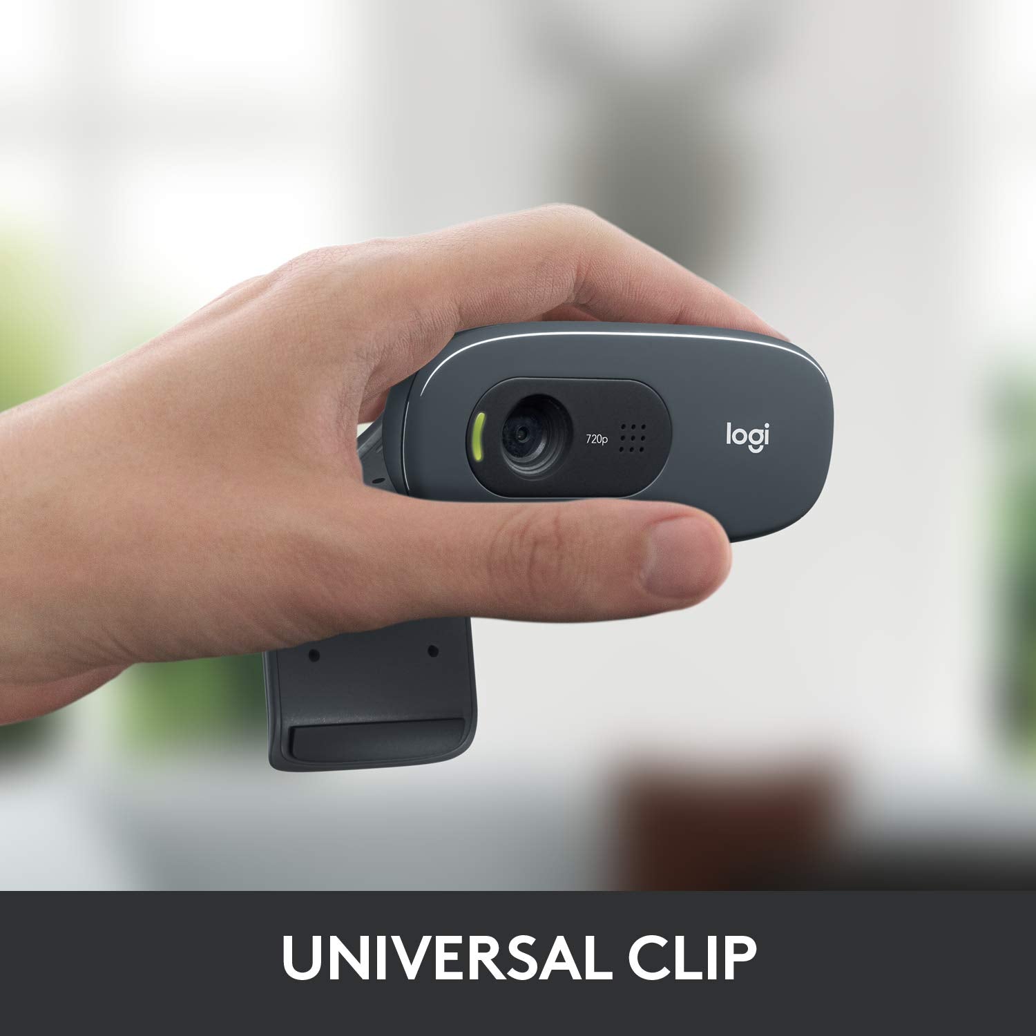 [1 PC] HD Webcam, 720p / 1080p, Widescreen with Mic, Video Calling