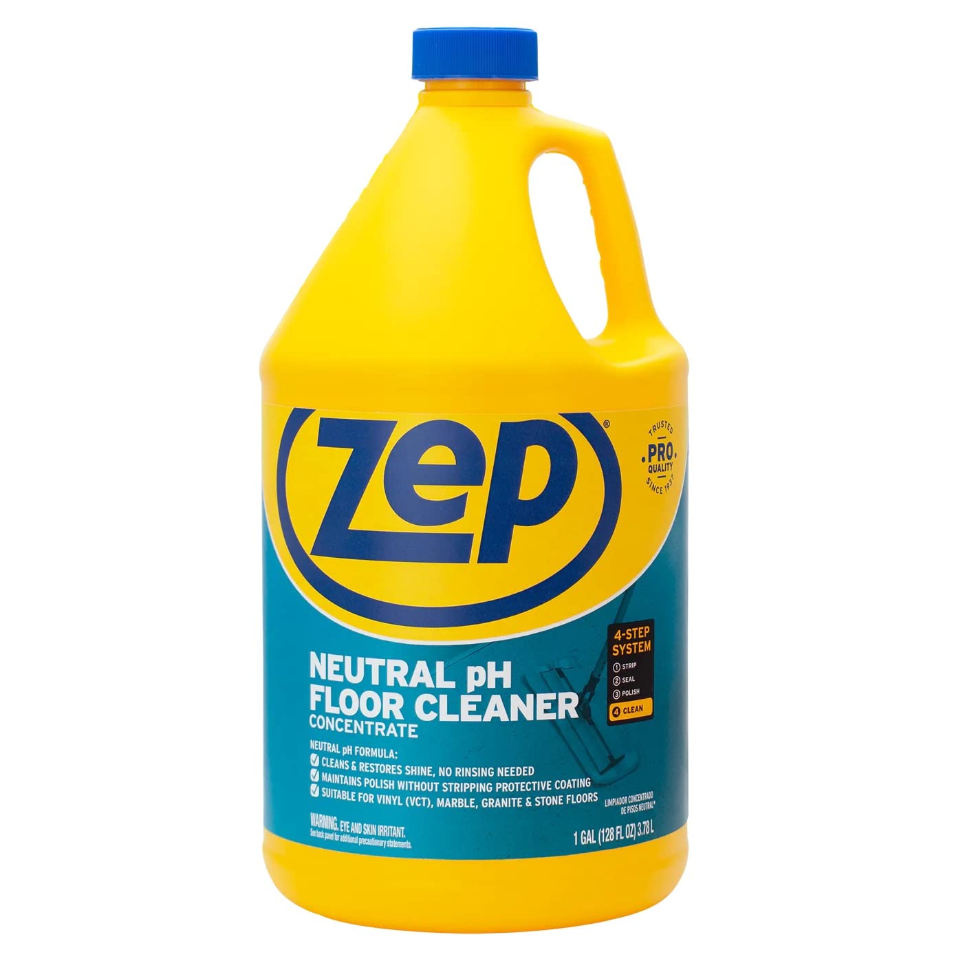 Zep Neutral PH Industrial Floor Cleaner - 1 Gallon - ZUNEUT128