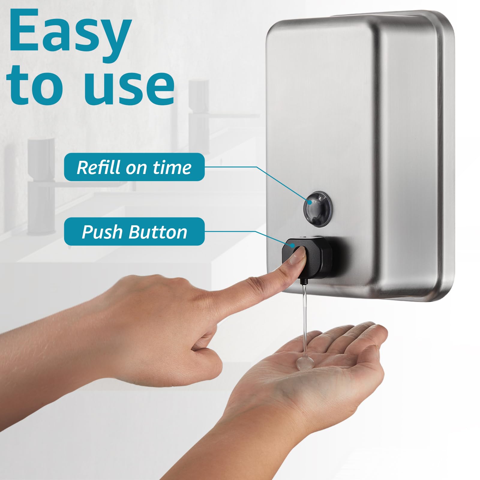 Commercial Wall Mounted Soap Dispenser